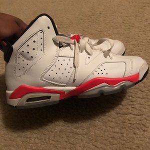 Jordan 6 white infrareds’!